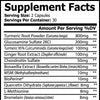 Platinum Turmeric Capsules with Glucosamine - 60 Capsules, 100% Natural - Black Own Supplements