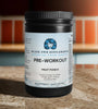 Pre-Workout Powder with 23 Nutrients - Fruit Punch Flavor - 300g - Black Own Supplements